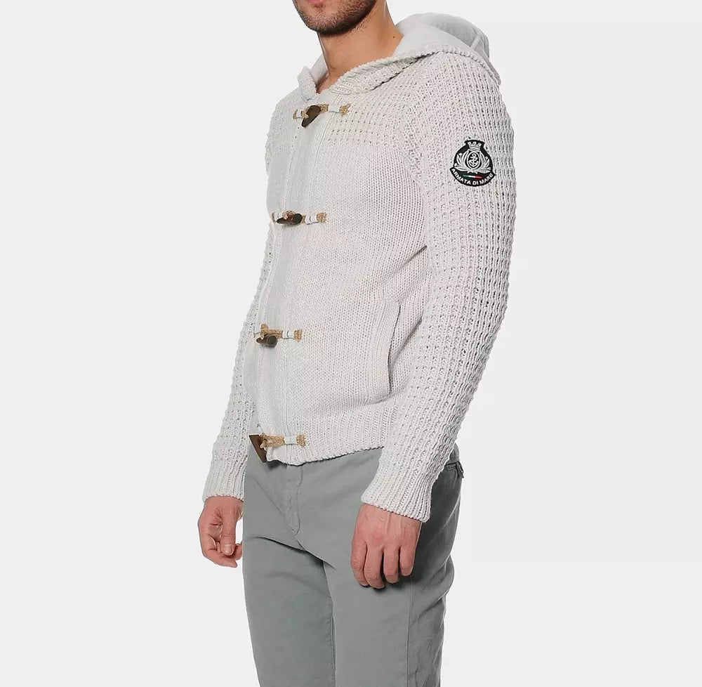Armata Di Mare Beige Acrylic Sweater