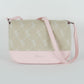 Blumarine Pink Cotton Crossbody Bag