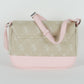 Blumarine Pink Cotton Crossbody Bag