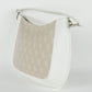 Blumarine White Cotton Handbag