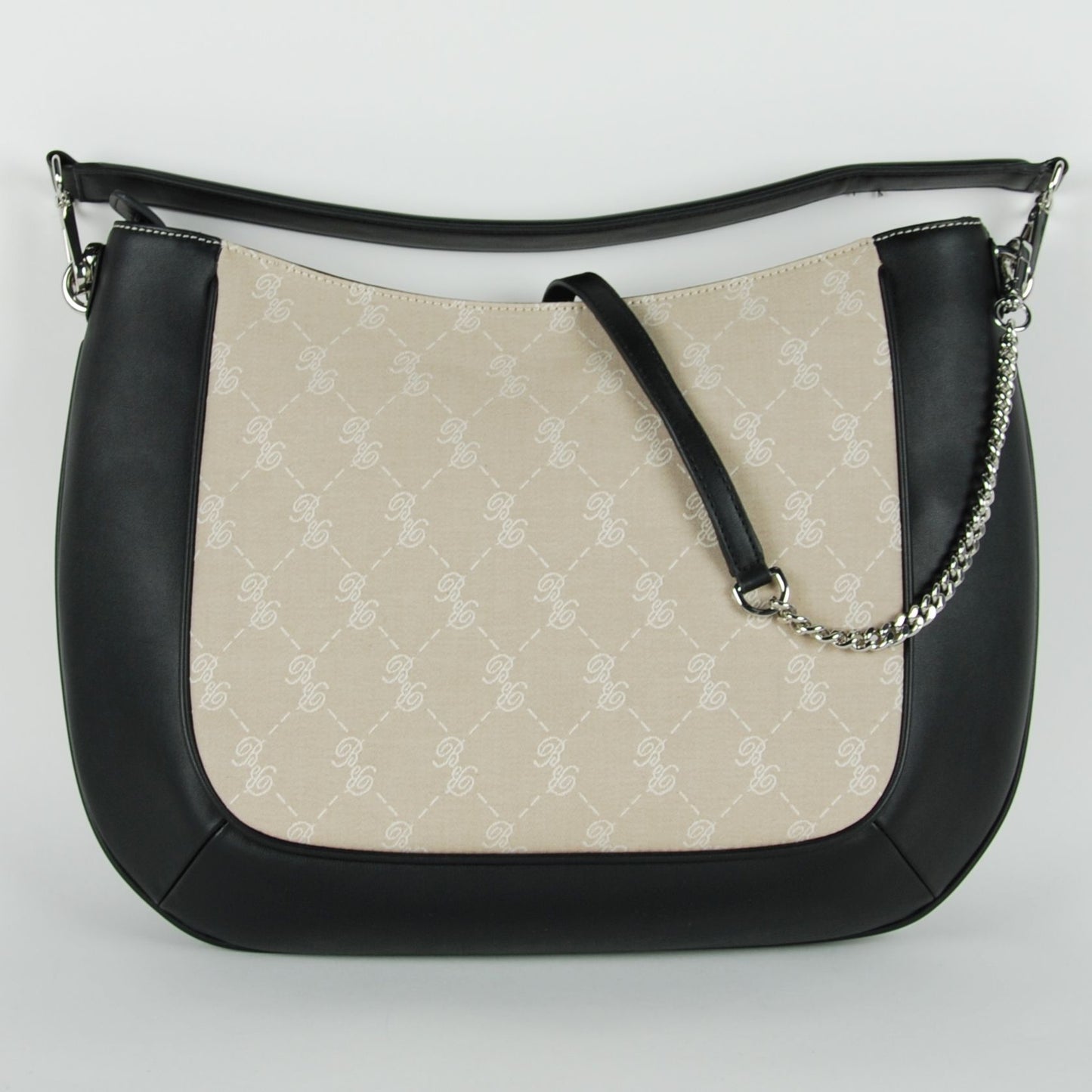 Blumarine Black Cotton Handbag