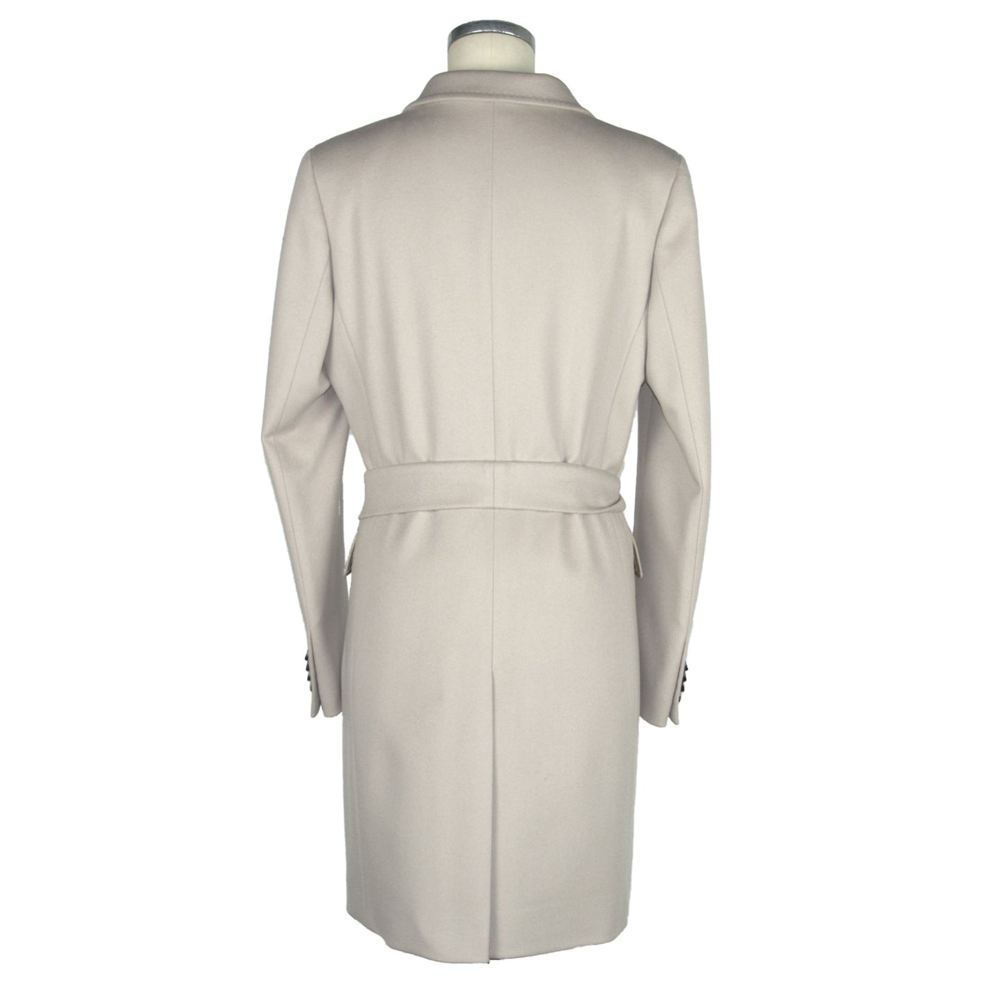 Made in Italy Beige Wool Jackets & Coat