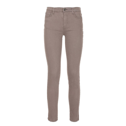 Imperfect Gray Cotton Jeans & Pant
