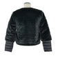 Maison Espin Black Polyester Jackets & Coat