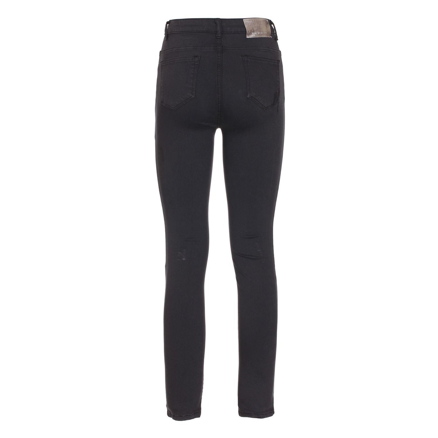 Maison Espin Black Cotton Jeans & Pant
