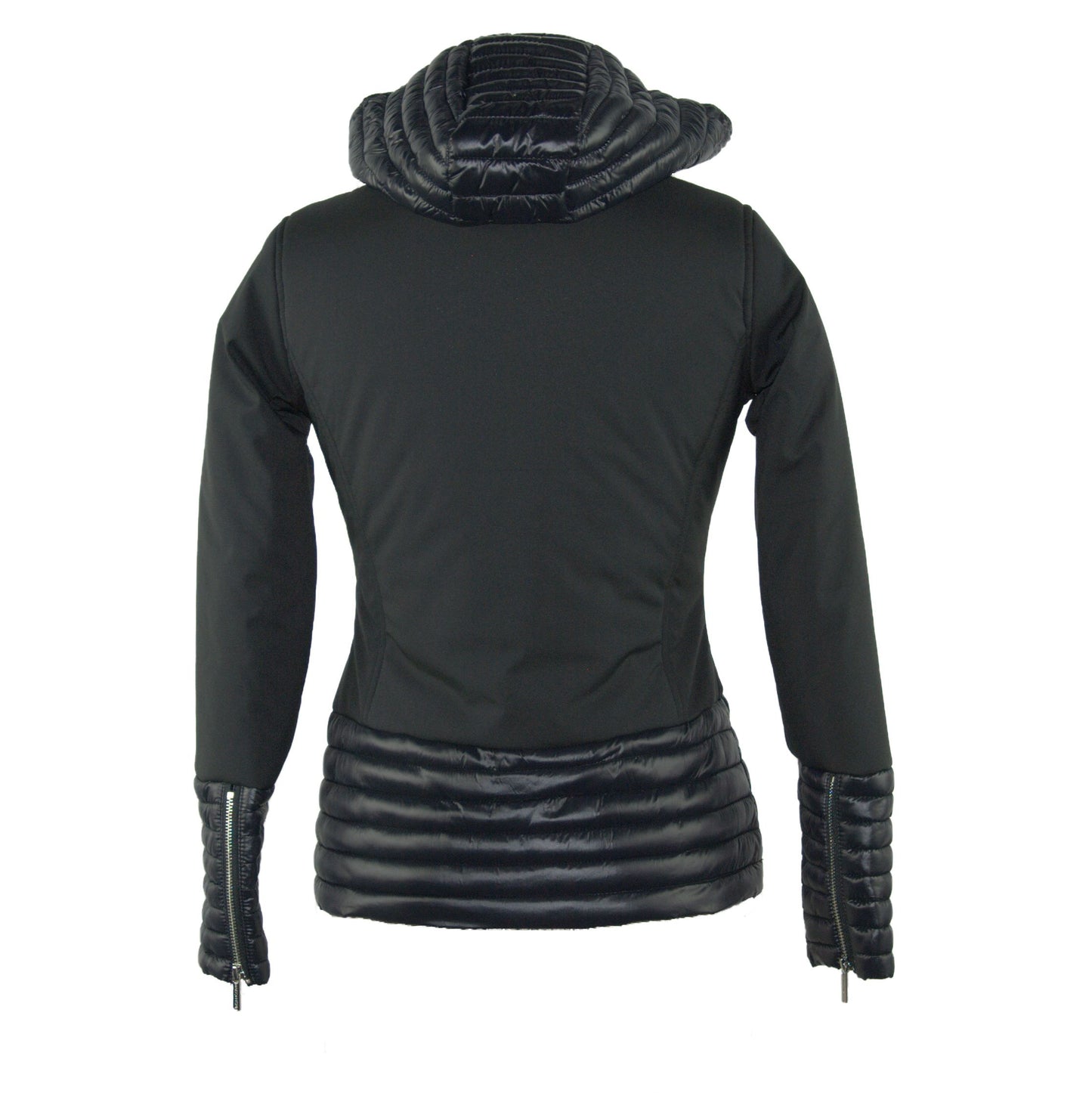 Maison Espin Black Polyester Jackets & Coat