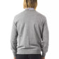 Uominitaliani Gray Wool Sweater
