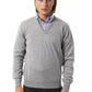 Uominitaliani Gray Wool Sweater