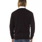 Uominitaliani Brown Merino Wool Sweater