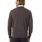 Uominitaliani Gray Merino Wool Sweater