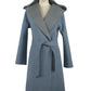 Made in Italy Blue Wool Jackets & Coat