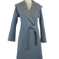 Made in Italy Blue Wool Jackets & Coat