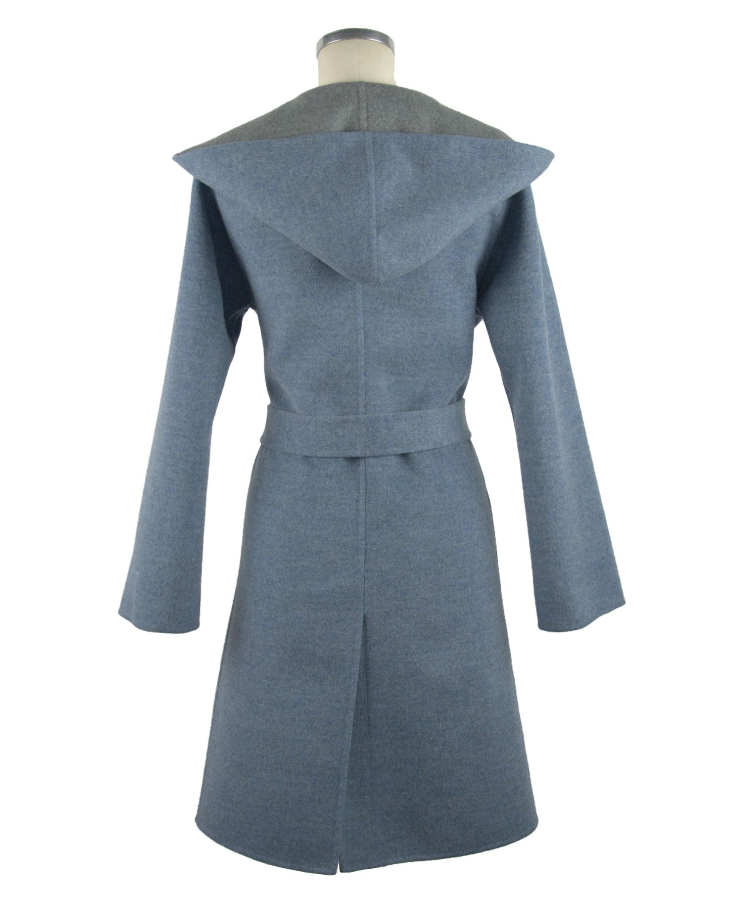 Made in Italy Blue Wool Jackets & Coat