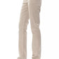 BYBLOS Beige Cotton Jeans & Pant
