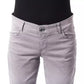 BYBLOS Gray Cotton Jeans & Pant