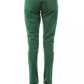 BYBLOS Green Cotton Jeans & Pant