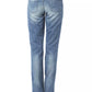 BYBLOS Blue Cotton Jeans & Pant