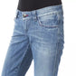 BYBLOS Blue Cotton Jeans & Pant