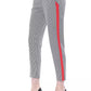 BYBLOS Black/White Viscose Jeans & Pant