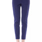 BYBLOS Blue Polyester Jeans & Pant