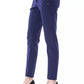 BYBLOS Blue Polyester Jeans & Pant