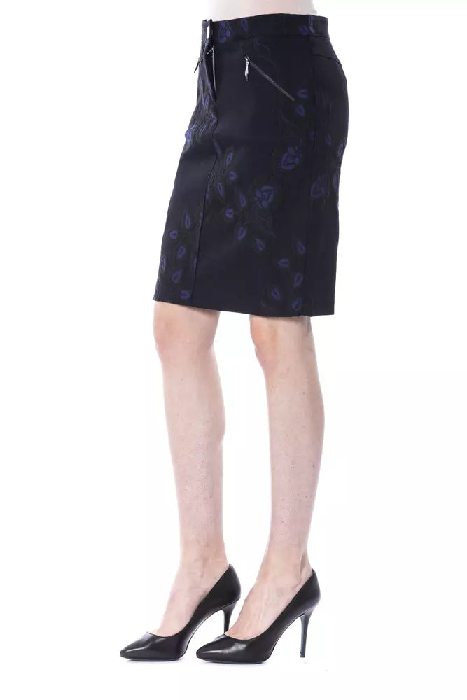 BYBLOS Black Cotton Skirt