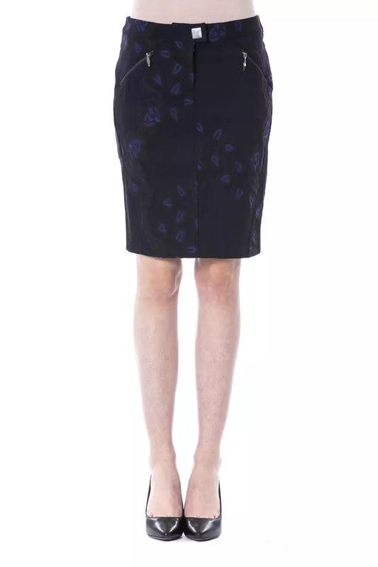 BYBLOS Black Cotton Skirt