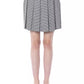 BYBLOS Black/White Viscose Skirt