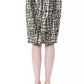 BYBLOS Gold Viscose Skirt