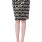 BYBLOS Black Viscose Skirt