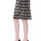 BYBLOS Black Viscose Skirt
