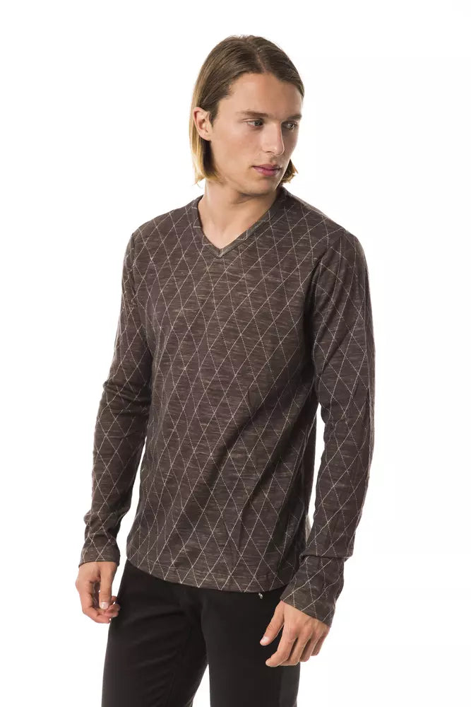 BYBLOS Brown Cotton Sweater