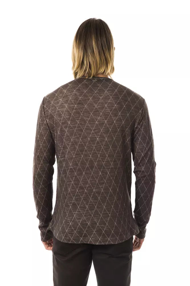 BYBLOS Brown Cotton Sweater