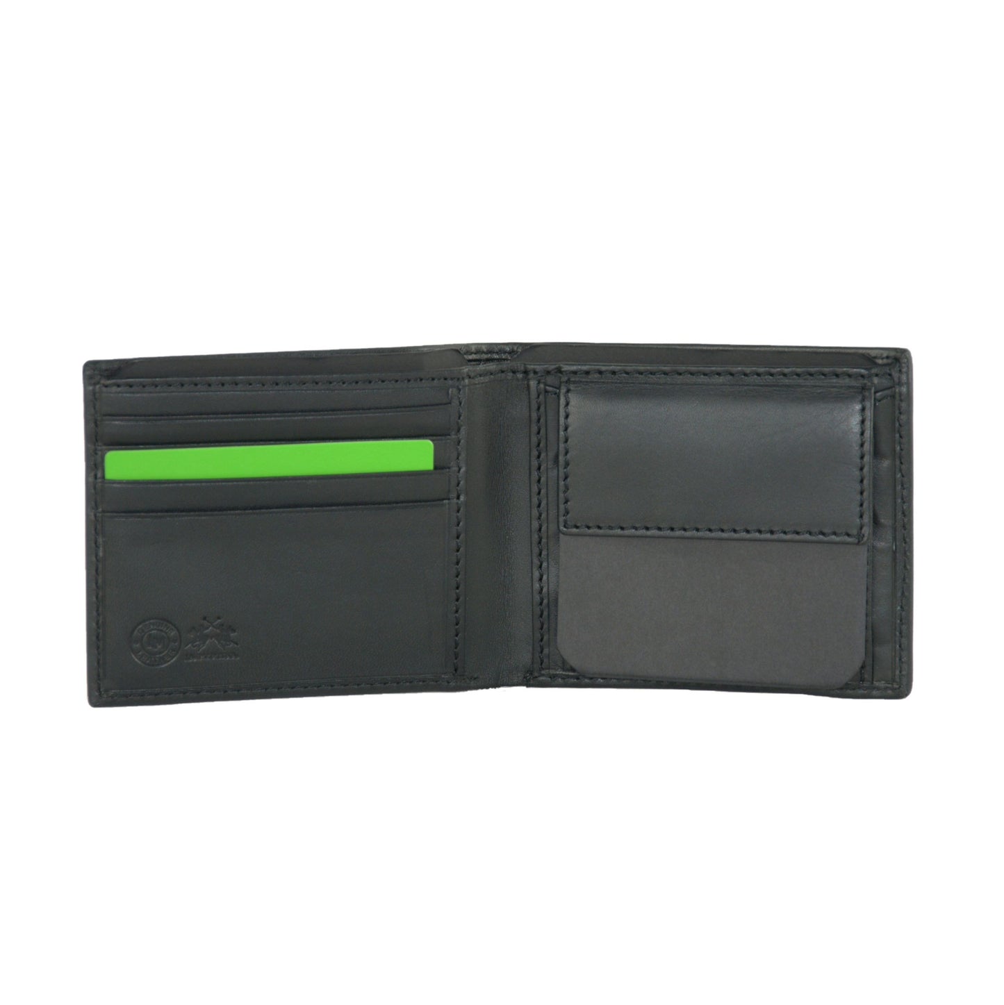 La Martina Black Calfskin Wallet