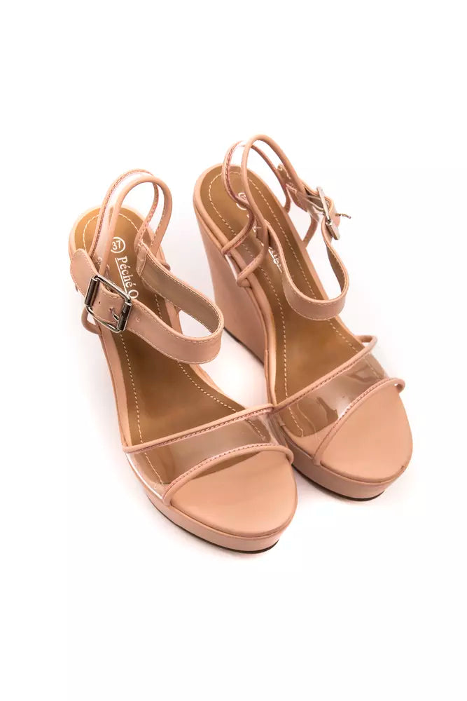 Péché Originel Beige Polyurethane Sandal