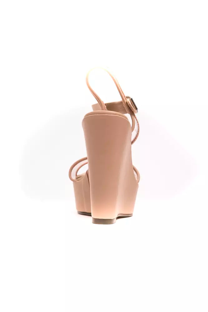 Péché Originel Beige Polyurethane Sandal