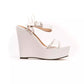 Péché Originel White Polyurethane Sandal
