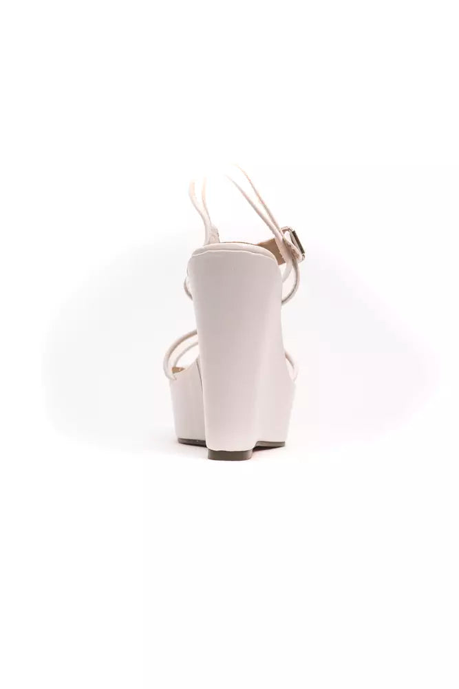Péché Originel White Polyurethane Sandal