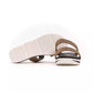 Péché Originel Beige Textile Sandal