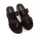 Péché Originel Black Polyurethane Sandal
