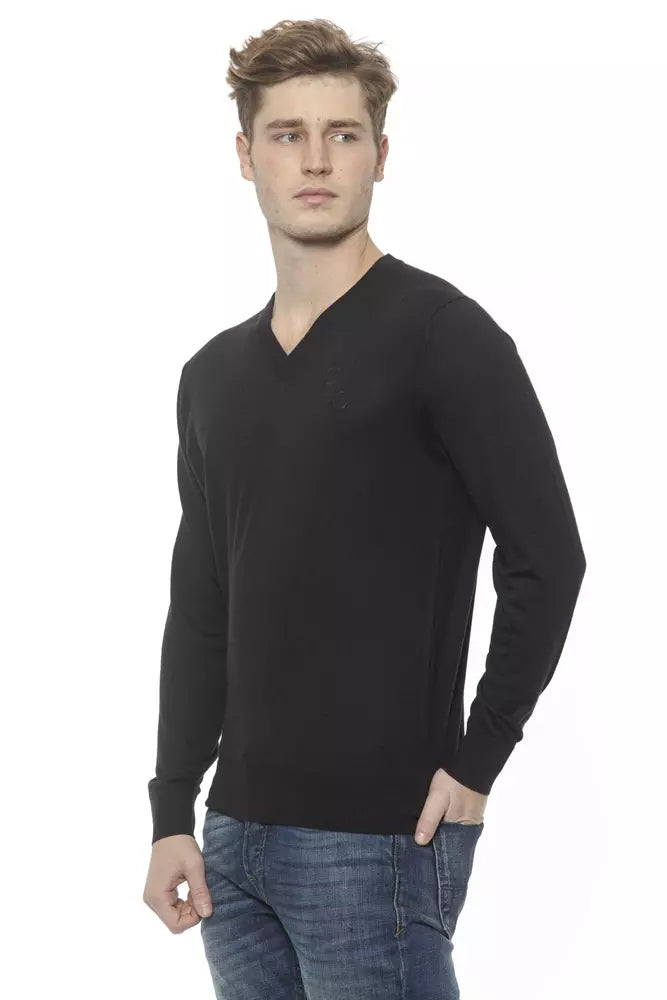 Billionaire Italian Couture Black Cashmere Sweater