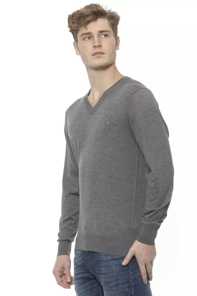Billionaire Italian Couture Gray Cashmere Sweater