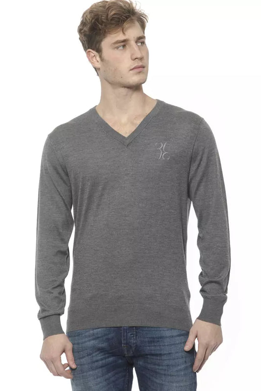 Billionaire Italian Couture Gray Cashmere Sweater