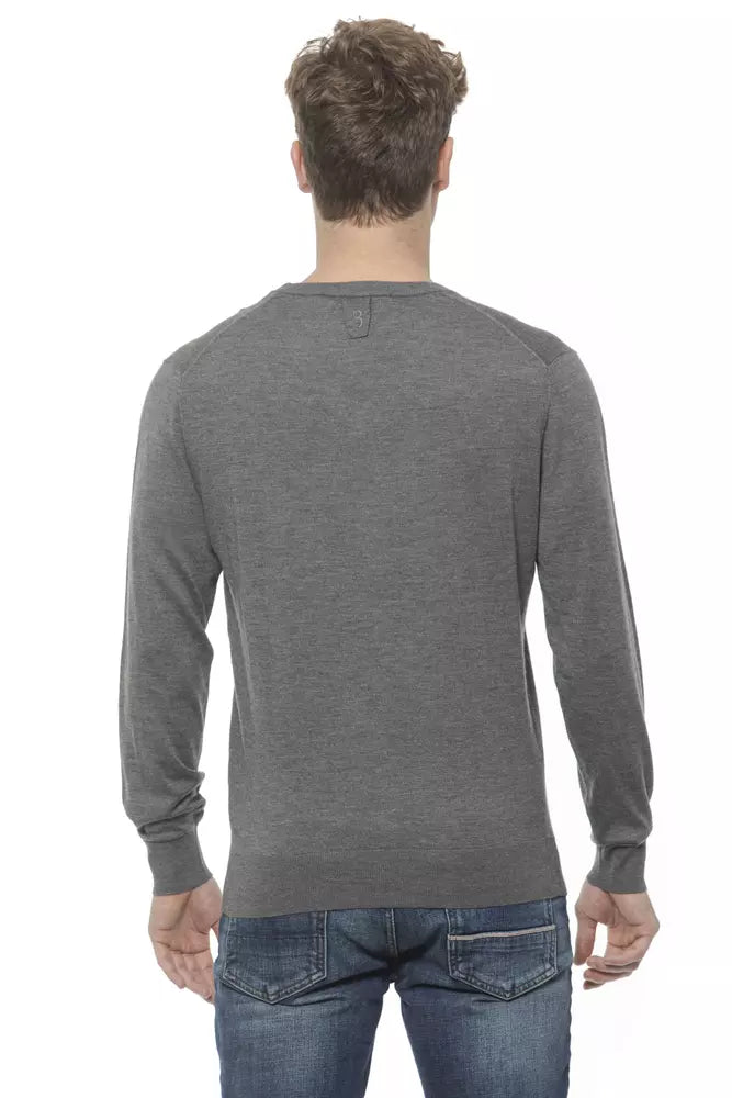 Billionaire Italian Couture Gray Cashmere Sweater