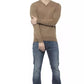Billionaire Italian Couture Beige Cashmere Sweater