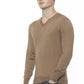 Billionaire Italian Couture Beige Cashmere Sweater
