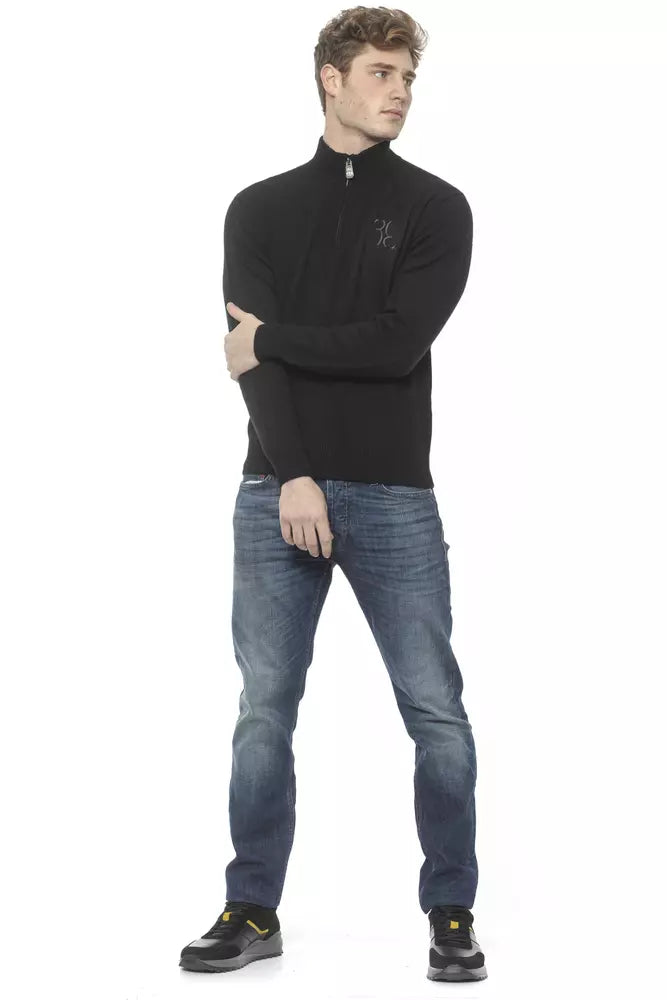 Billionaire Italian Couture Black Cashmere Sweater