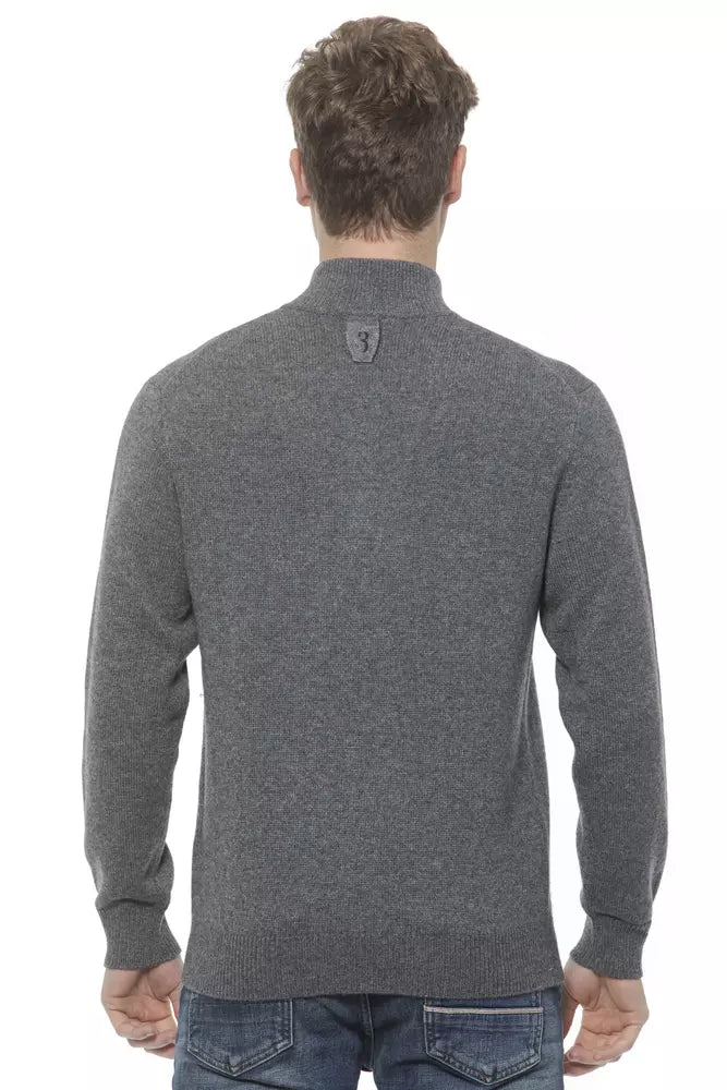 Billionaire Italian Couture Gray Cashmere Sweater