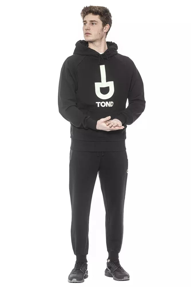 Tond Black Cotton Sweater