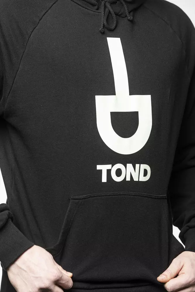 Tond Black Cotton Sweater